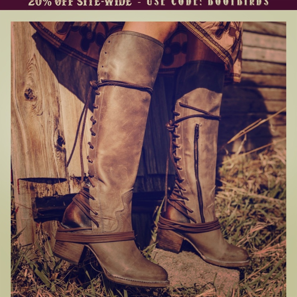 Free birds boots.